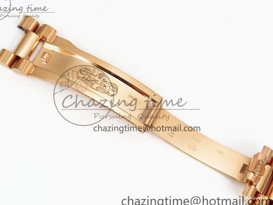 Brown 40 on DayDate Steel Dial Crystal 228235 904L President Bracelet VR3255 ARF 0225